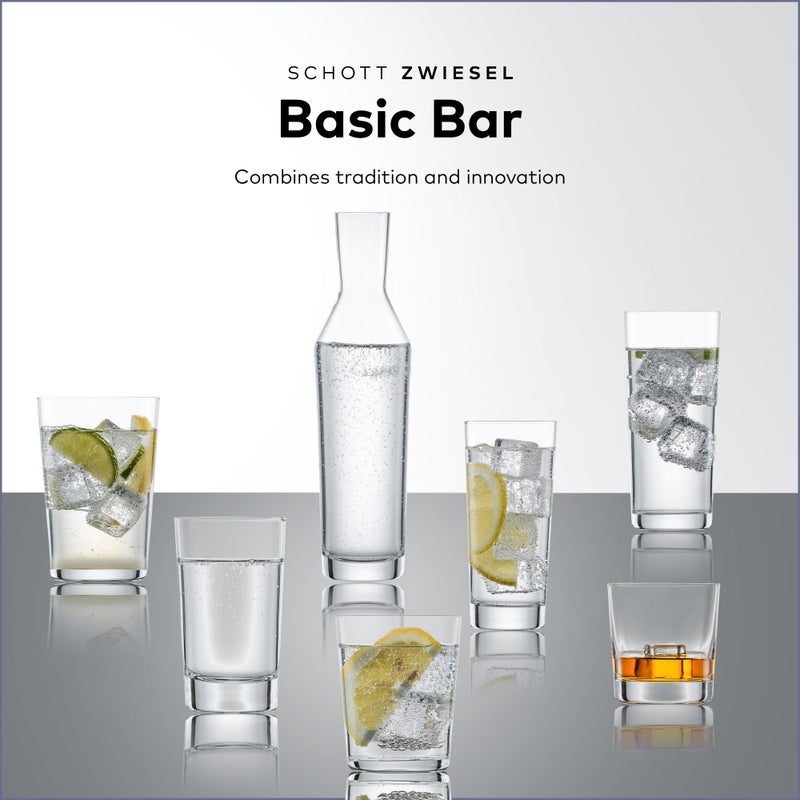SCHOTT ZWIESEL Basic Bar Tumblers 13 Ounce (Set of 6), Medium-Sized Longdrink Glasses, Dishwasher-Safe Tritan Crystal Glasses, Made in Germany - Image 4